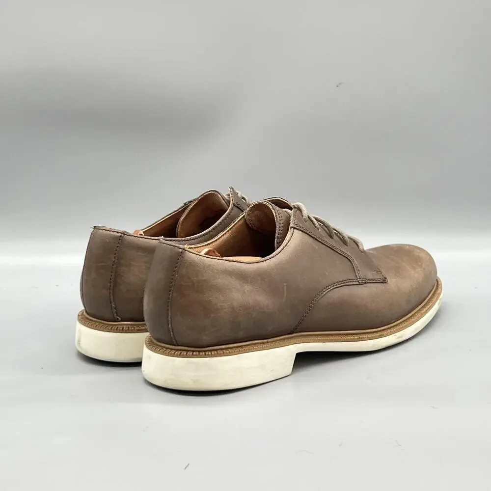 Cole Haan Shoes Mens 9 Brown Leather Grand OS Oxford Casual Sneakers Comfort